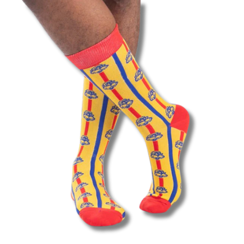 Socks for Africa - Yellow Chappies (Unisex)