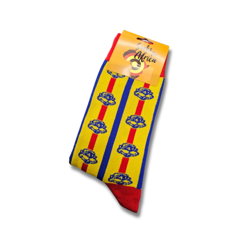 Socks for Africa - Yellow Chappies (Unisex)