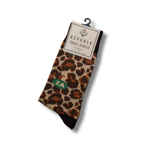 Republk Funky Socks - Leopard