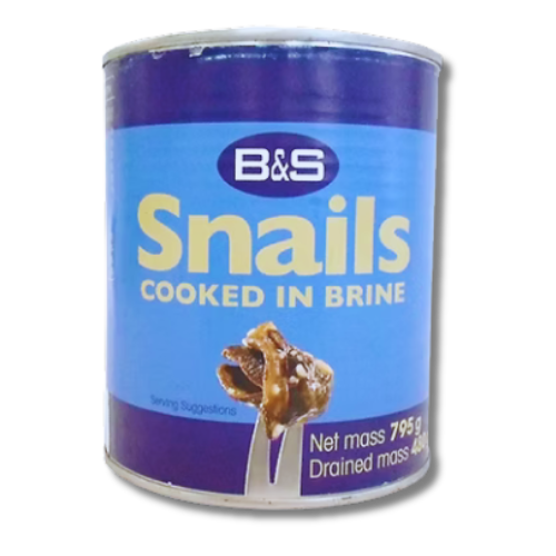 B &amp; S Snails in Brine 795g