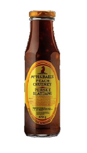 Mrs Balls Chutney Peach, Size: 470g