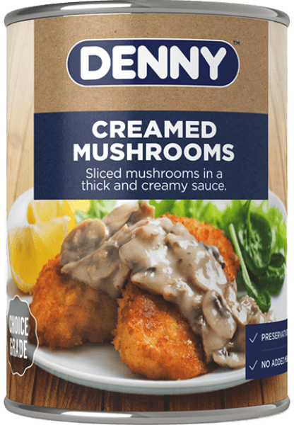 Denny Toppings - Creamed Mushrooms 300g