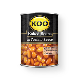 Koo Baked Beans in Tomato Sauce, Size: 410g