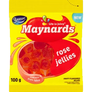 Maynards Rose Jellies 100g