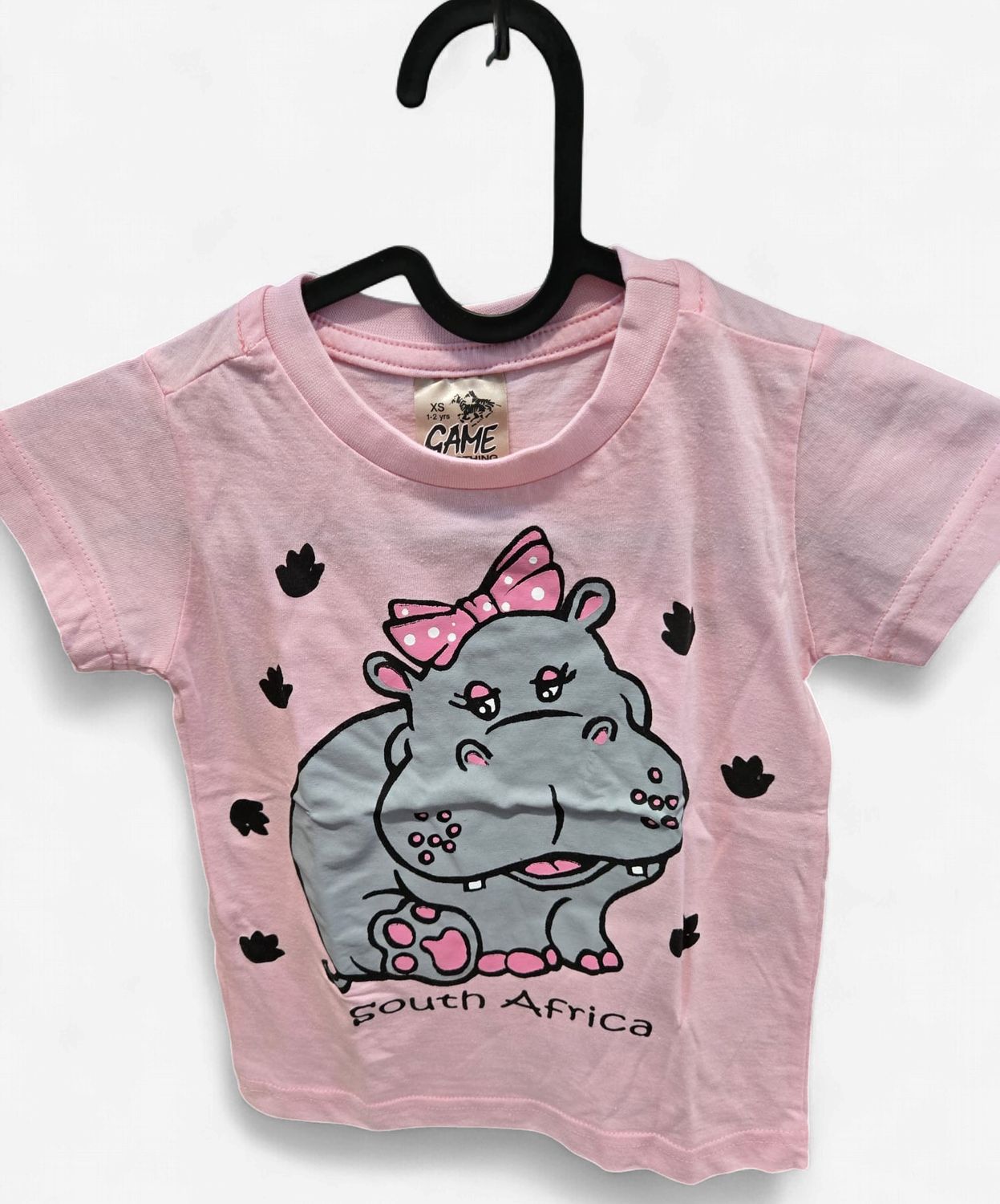 Hippo (Back &amp; Front) T-Shirt Kiddies