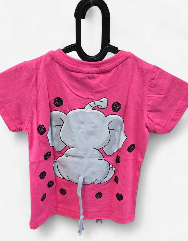 Elephant (Back &amp; Front) T-Shirts Kiddies