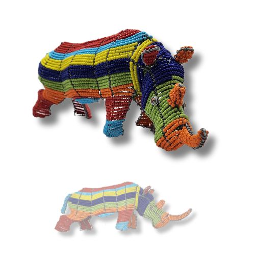 Rhino - Various Colour/ Sizes, Size: 10cm Various Colours