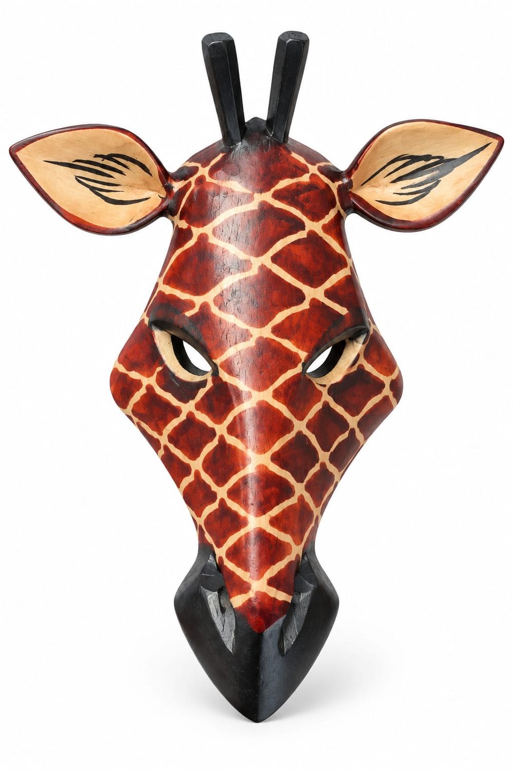 Mask - Giraffe - 18cm, Size: Big Ears