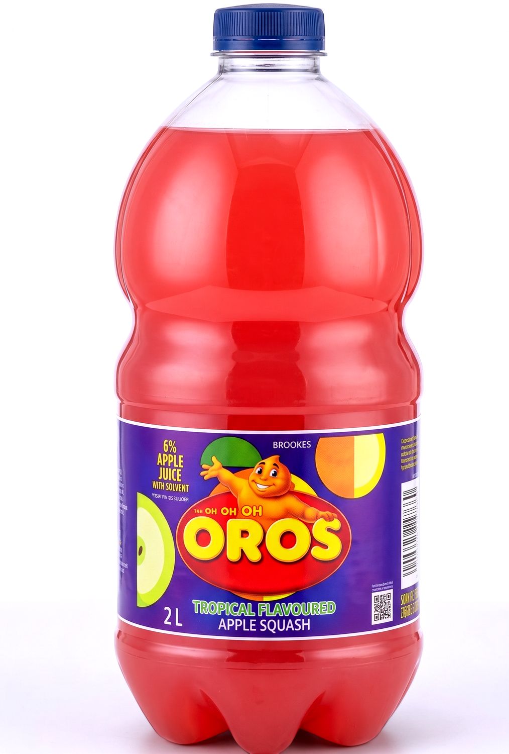 Brookes  Oros Tropical flavoured Apple Squash 2l