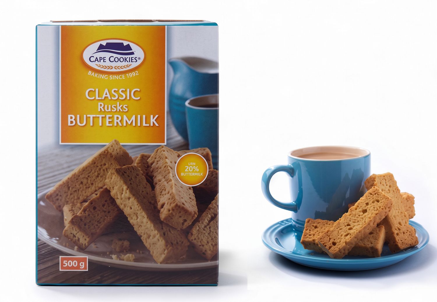 Cape Cookies Rusks - Buttermilk 500g