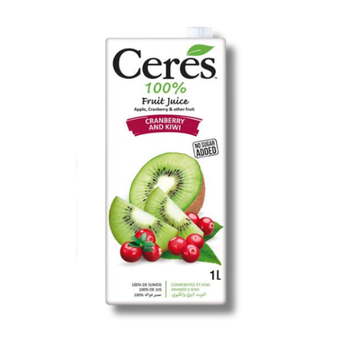 Ceres Cranberry &amp; Kiwi 1l