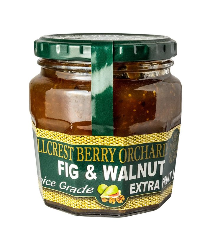 Hillcrest Berry Jams - Fig &amp; Walnut 300g