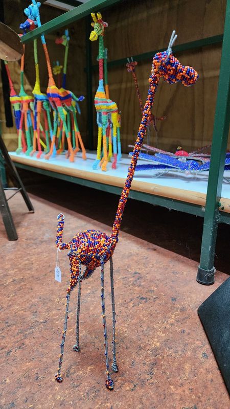Giraffe - Rainbow Stripes - Various Sizes