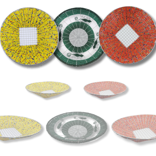 Beaded Wire Bowl 30cm - Various Types