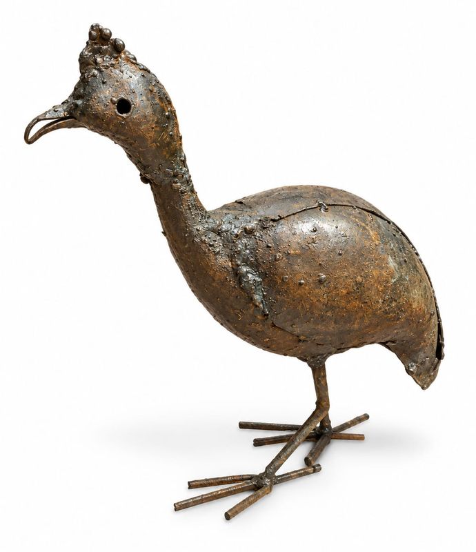 Guineafowl Sculpture