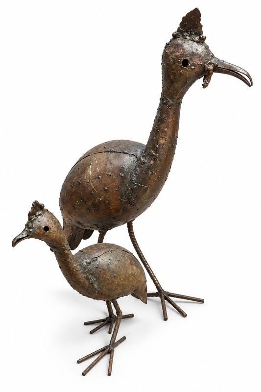 Guineafowl Sculpture