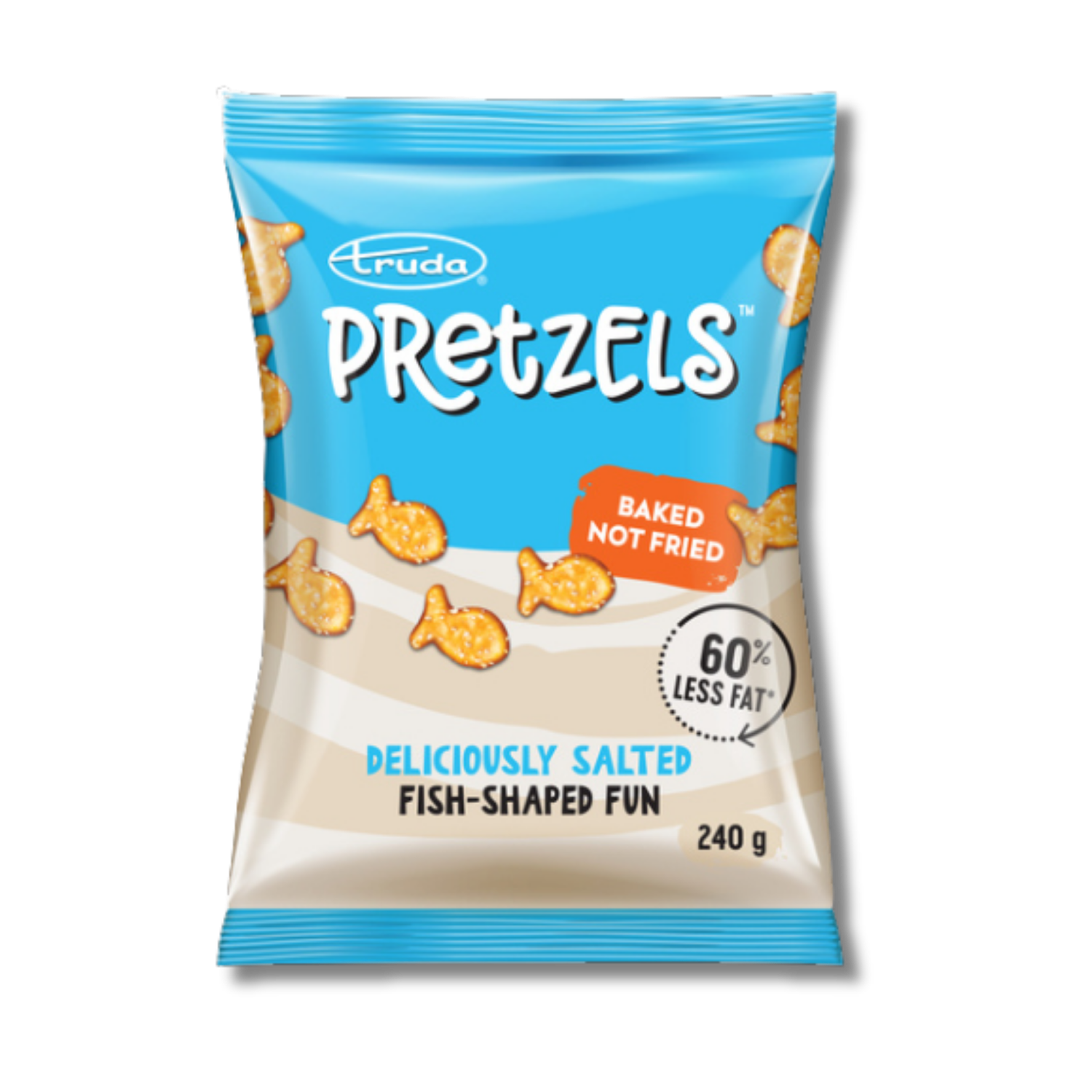 Truda Pretzels Fish Shape - Salted 240g
