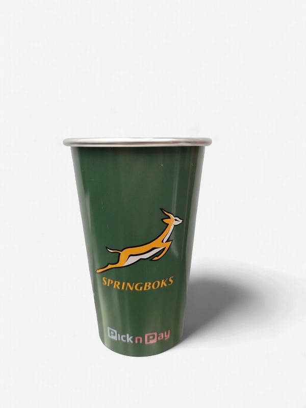 Assorted Springbok Aluminium Cup