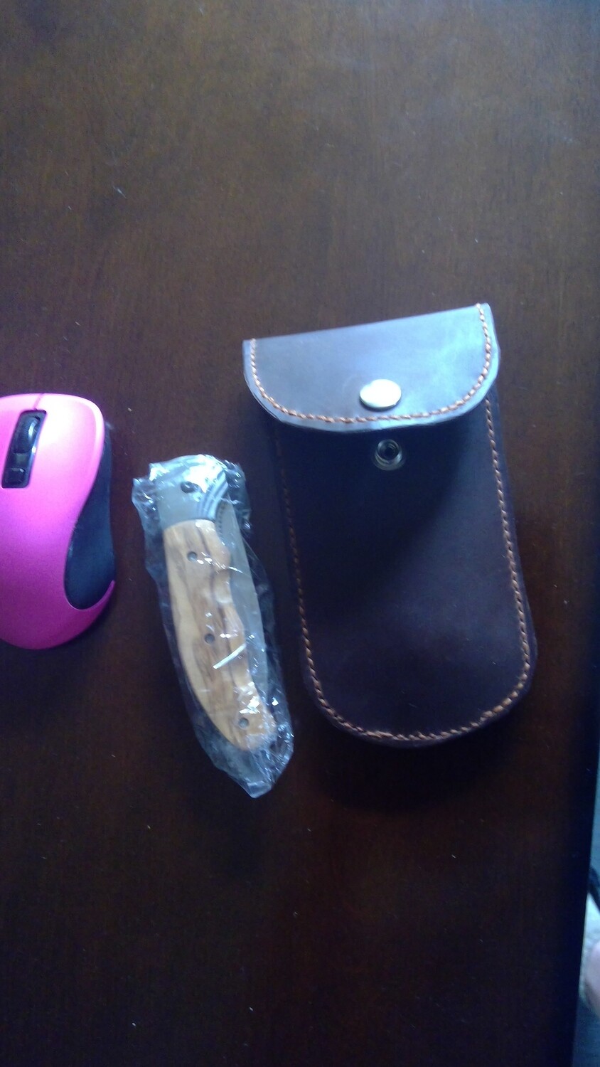 3.5 Inch Folding Knife and Sheath