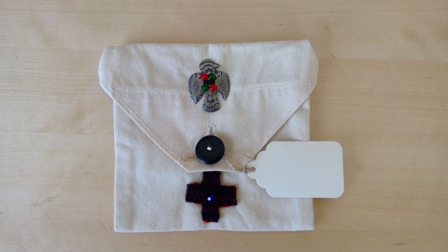 Revolutionary War Era Cotton Belt Pouch