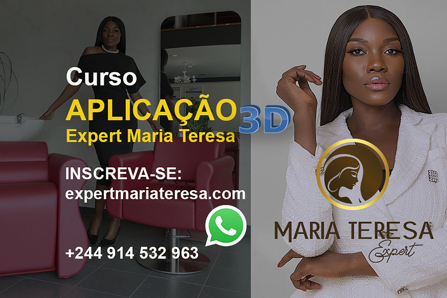 CURSO APLICAÇÃO 3D EXPERT MARIA TERESA