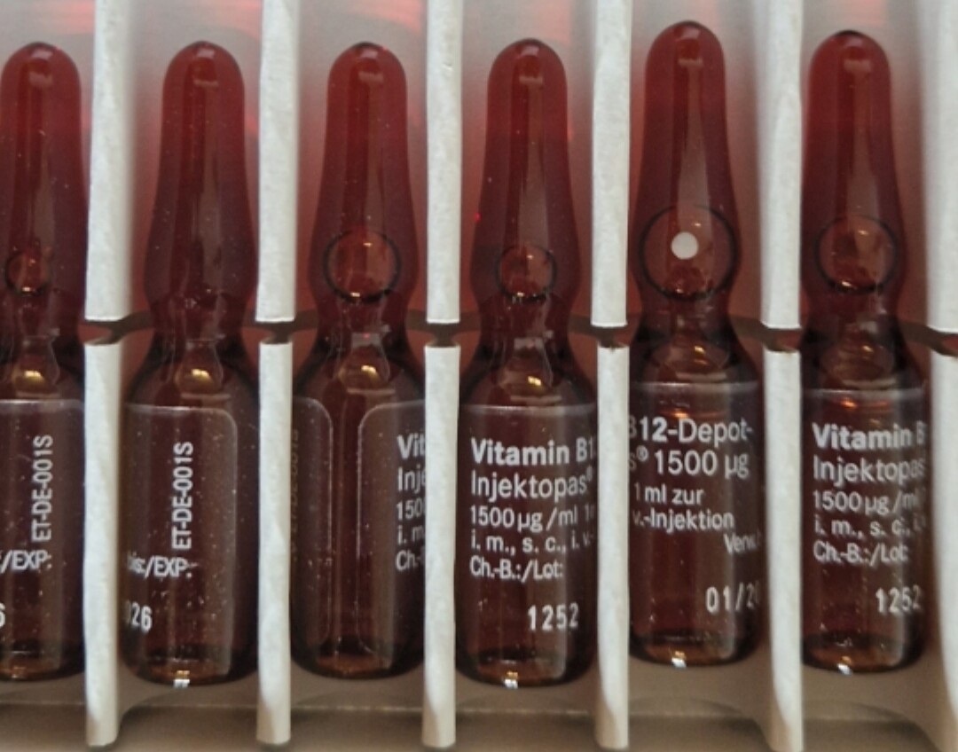 B12: 1500mcg Hydroxocobalamin Ampoules x 10