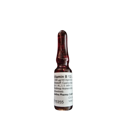 B12: 1000mcg Cyanocobalamin Ampoules x 10 