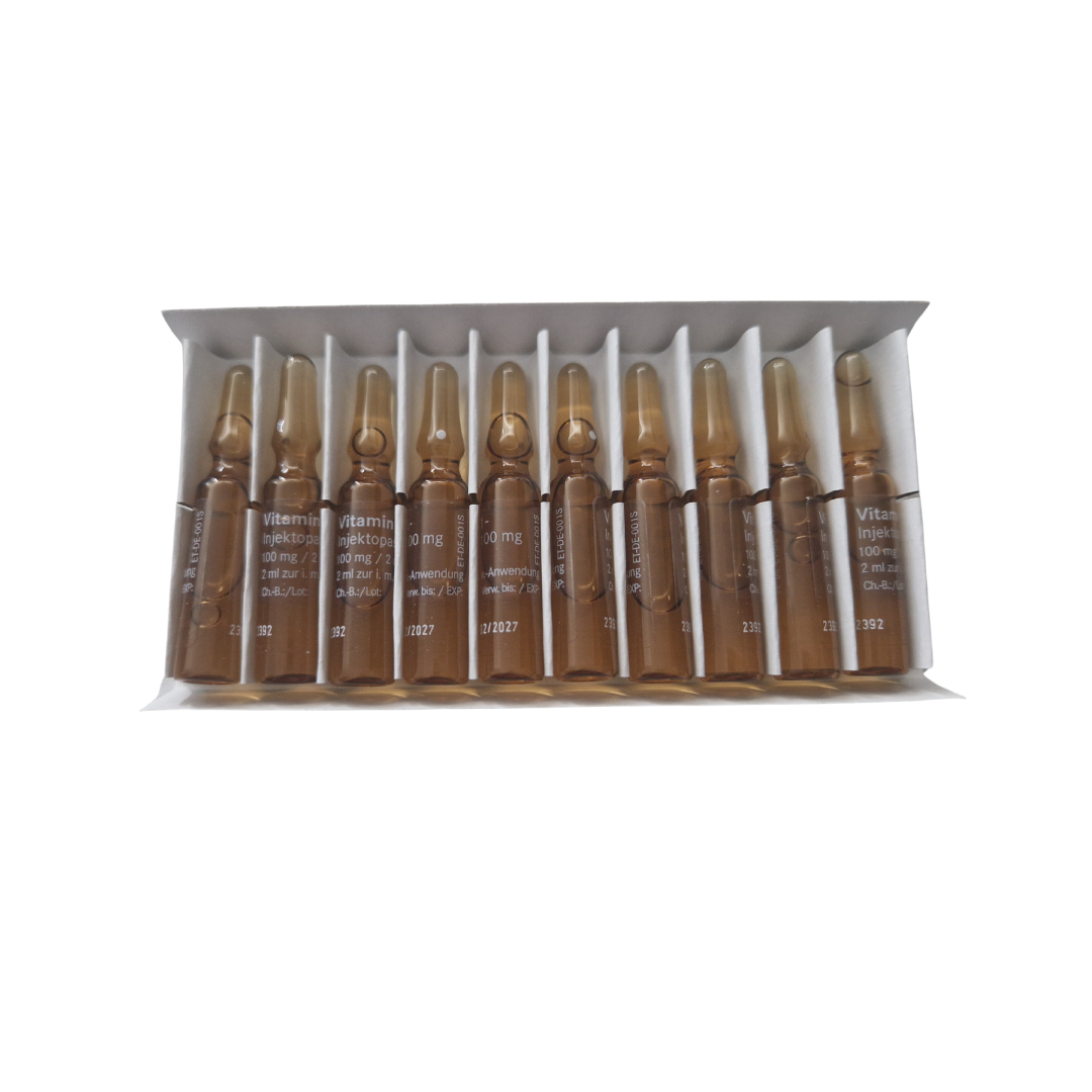 B1 Thiamine Injection Ampoules x 100mg