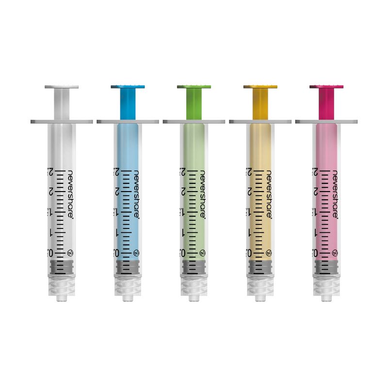 2ml Nevershare Syringe (Pack of 100) 