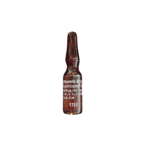 B12: 1500mcg Hydroxocobalamin Ampoules x 10