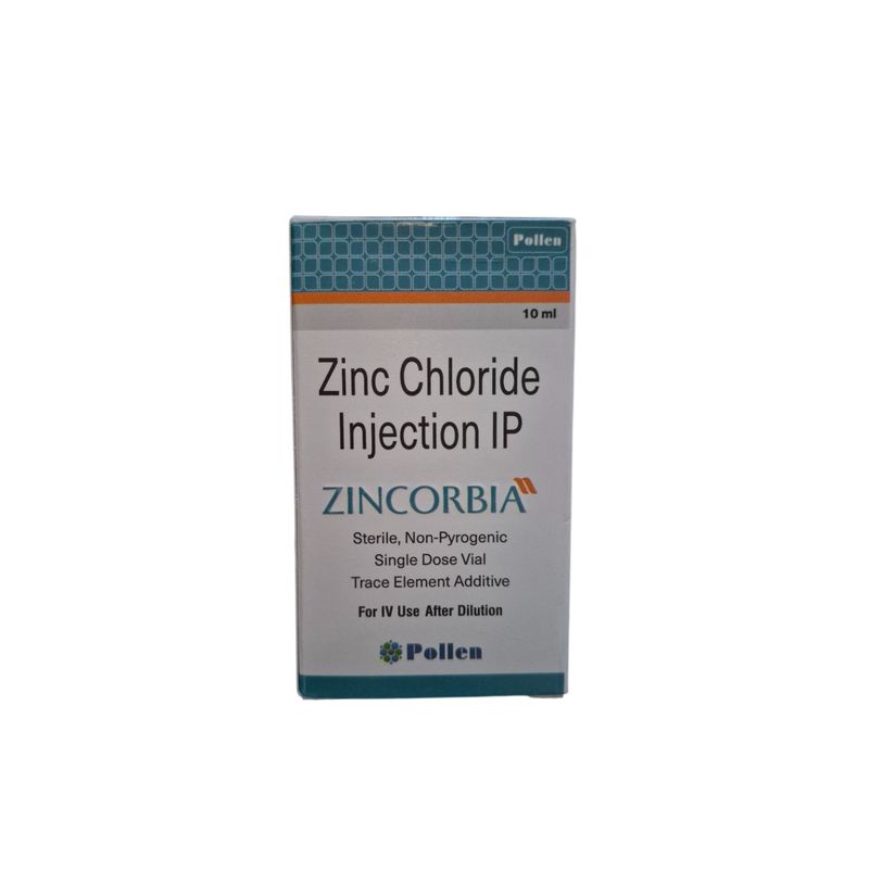 Zinc Chloride IV Injection Ampoule - 10ml