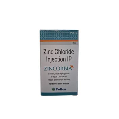 Zinc Chloride IV Injection Ampoule - 10ml