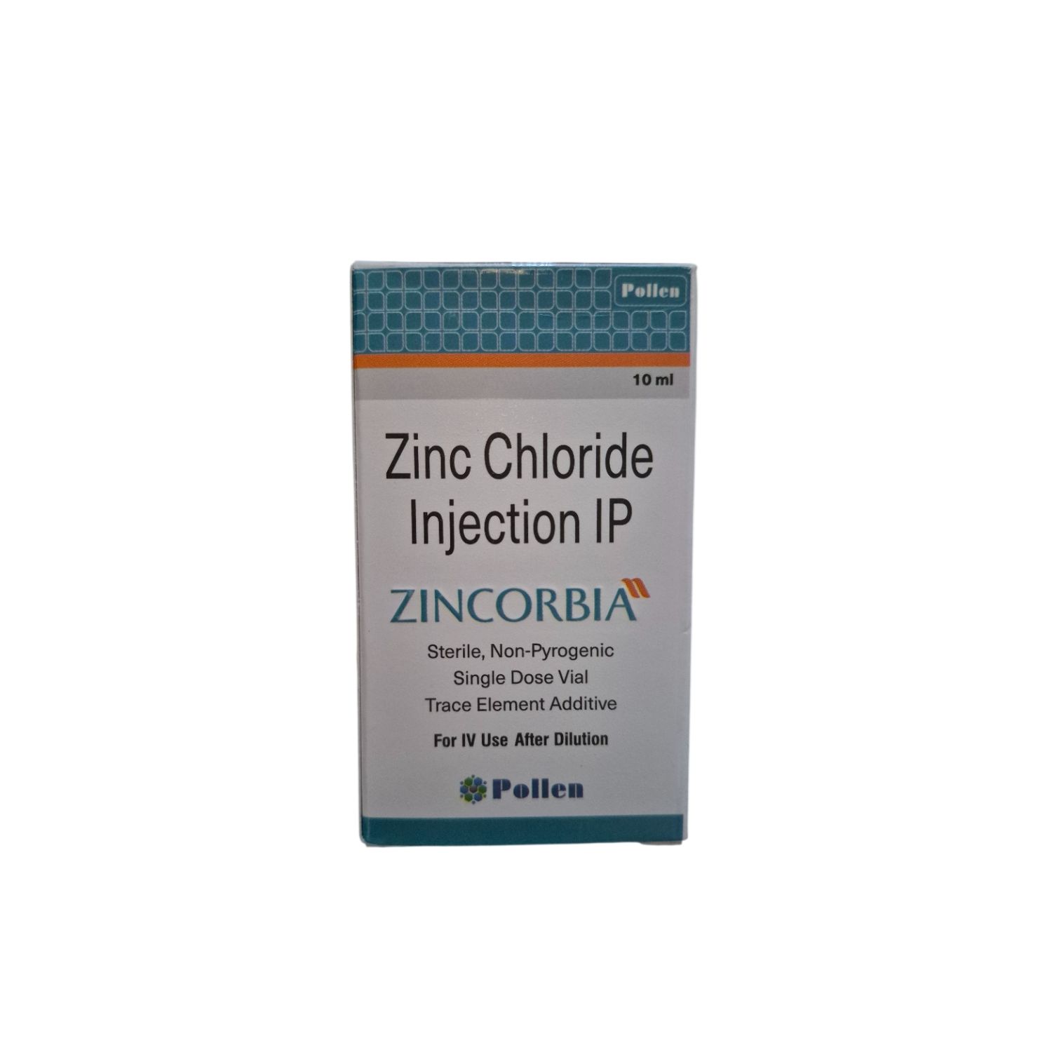 Zinc Chloride IV Injection Ampoule - 10ml