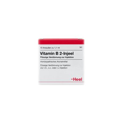 Vitamin B2 Injections:  Homeopathic Riboflavin Injection