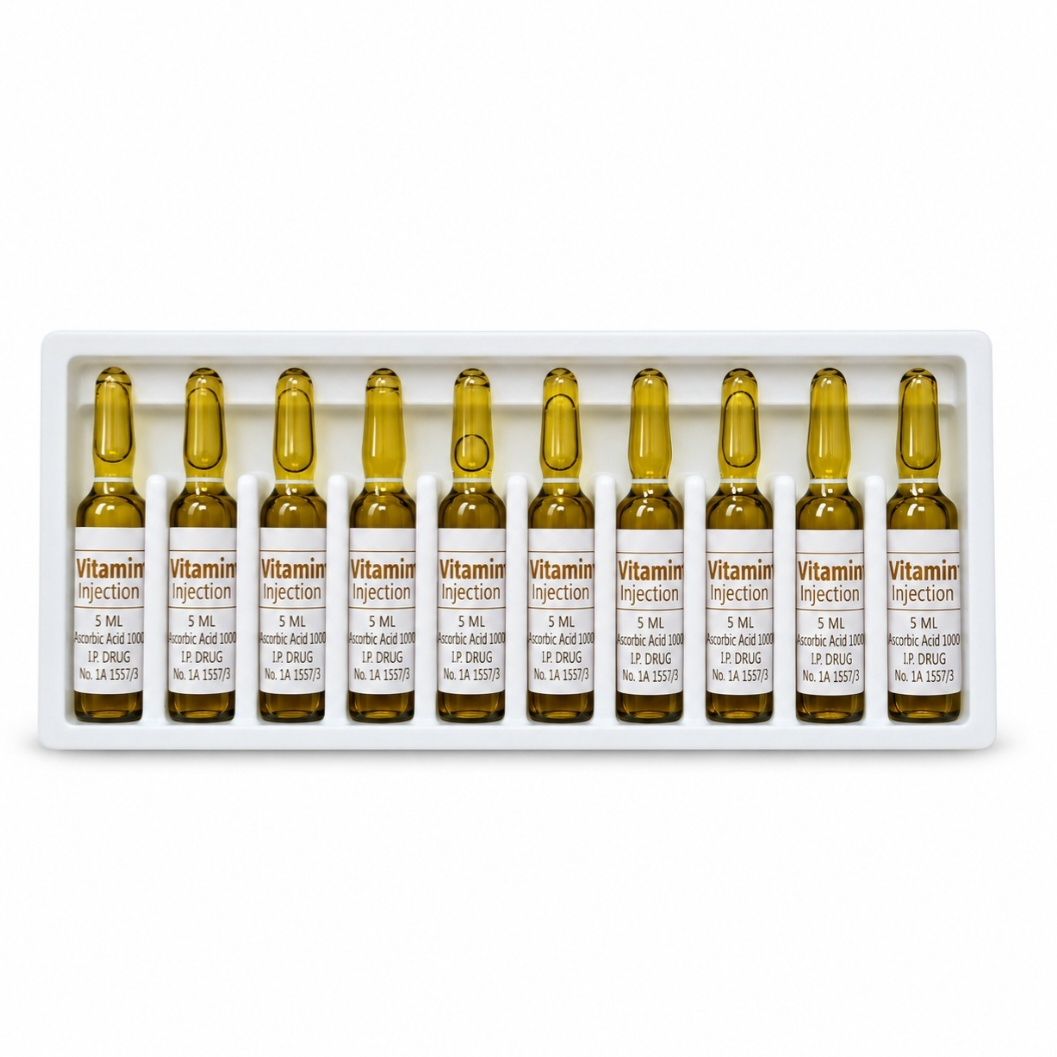 1000mg Vitamin C injection ampoules