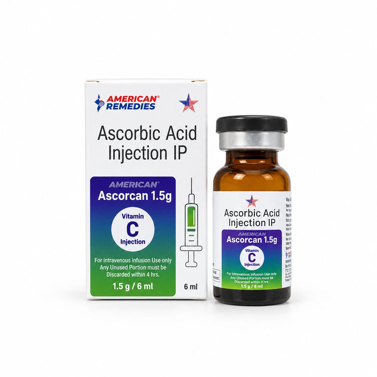 1.5gram High Dose Vitamin C ampoule for IV