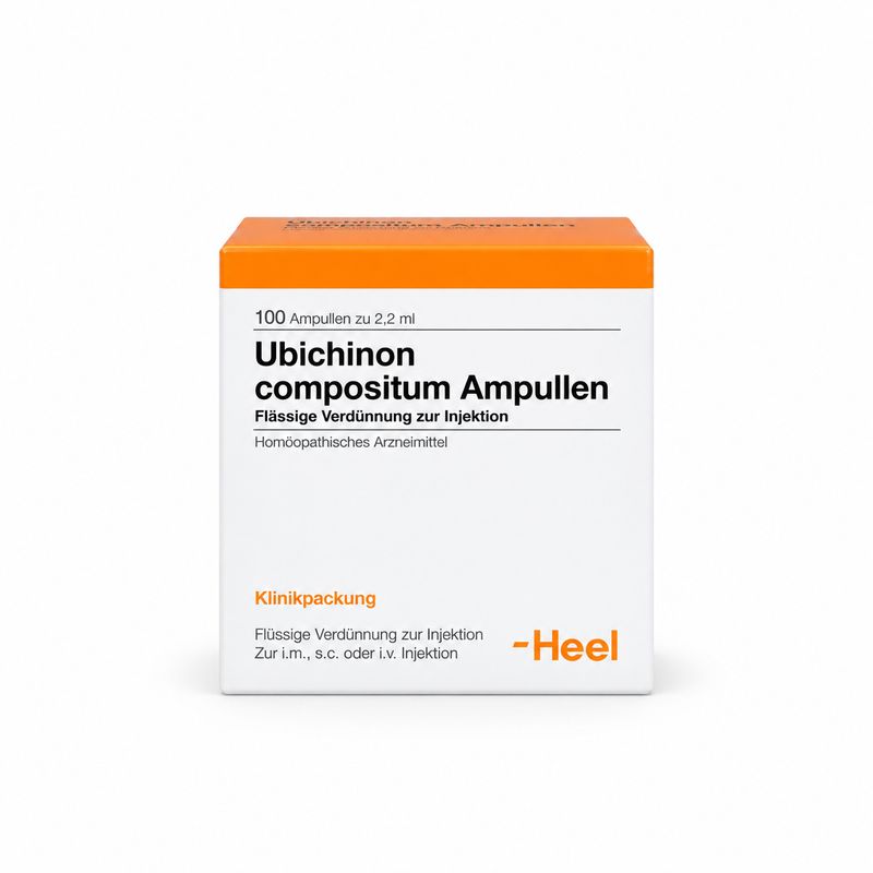 Coenzyme Q10, B vitamins &amp; Vitamin C ampoules