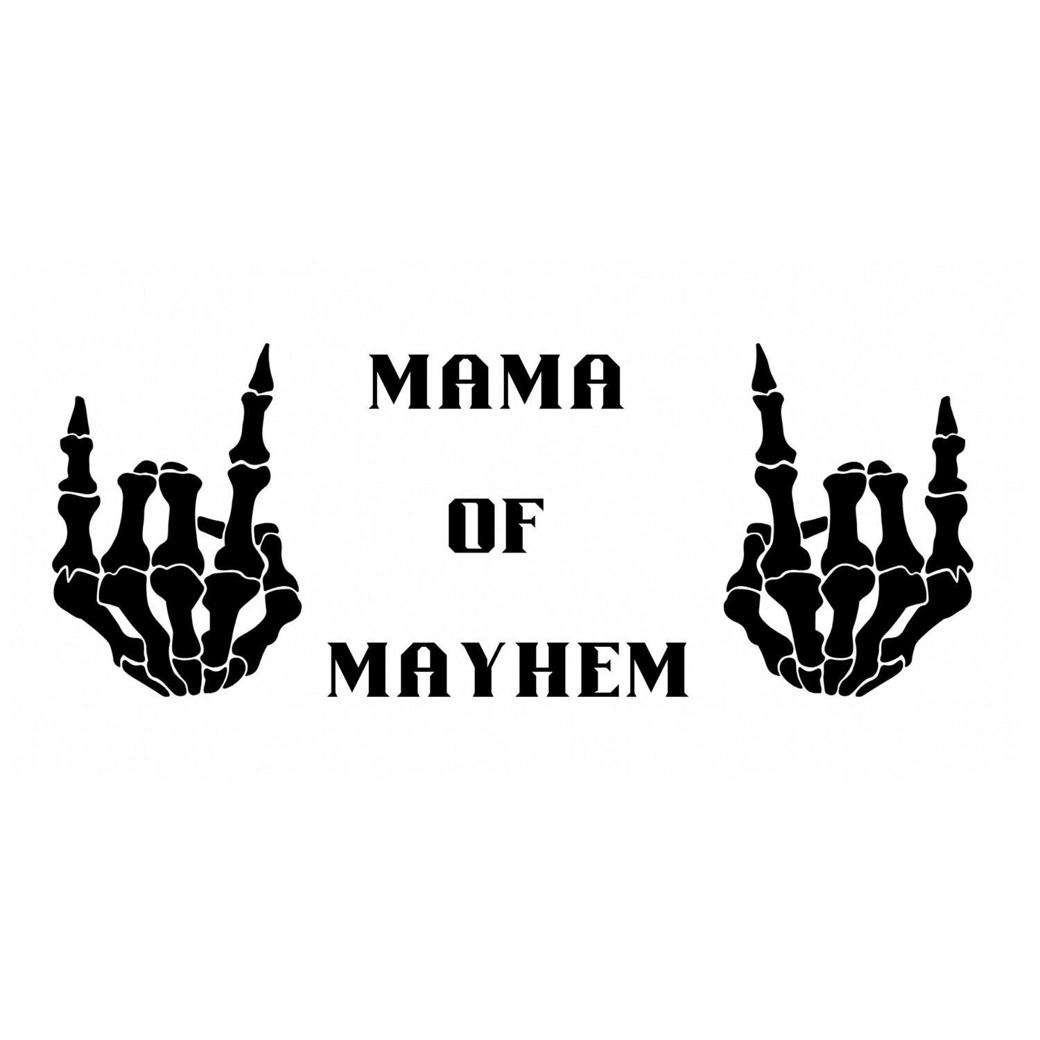 Mama Of Mayhem Decal