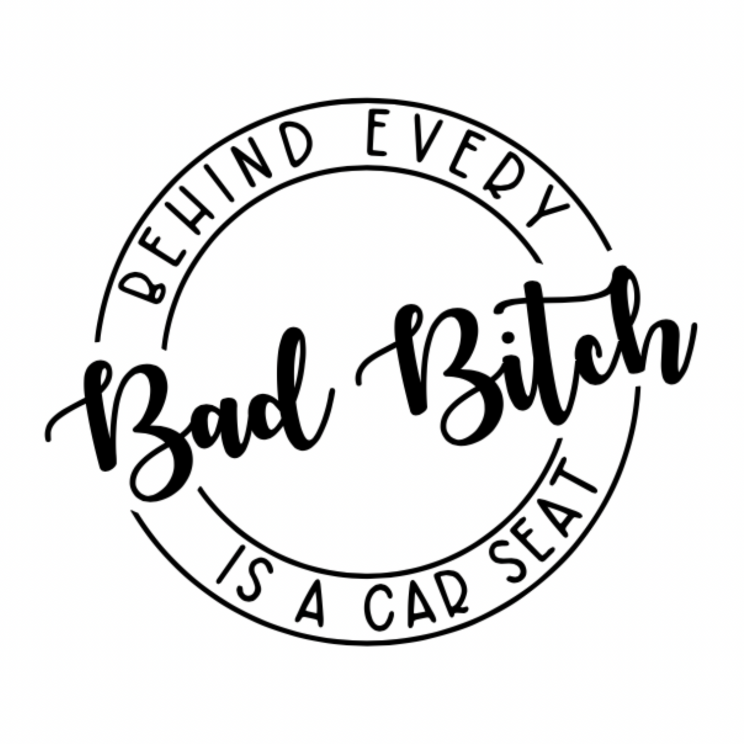Bad Bitch Decal