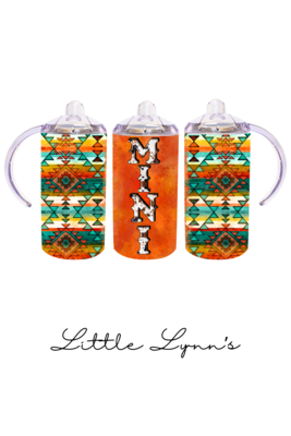 Orange Western Mini 12oz Tumbler