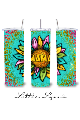 Colorful Sunflower Mama 20oz Tumbler