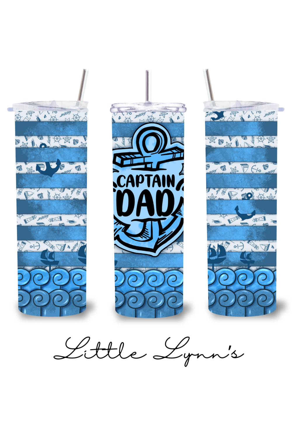 Captain Dad 20oz Tumbler