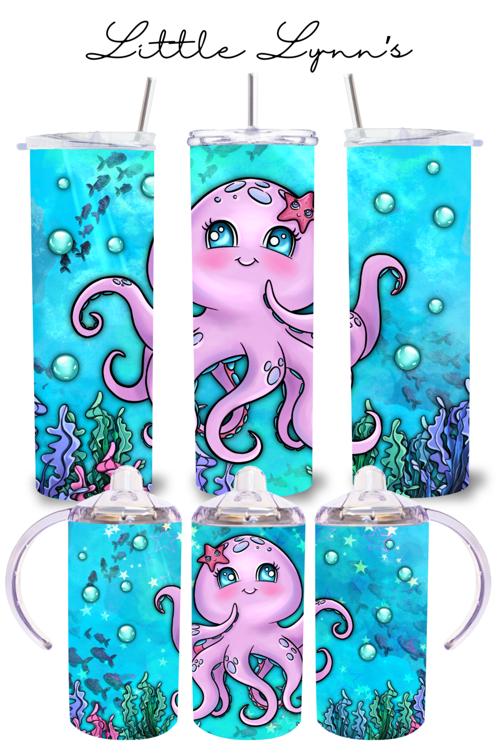 Mama &amp; Me - Cute Octopus