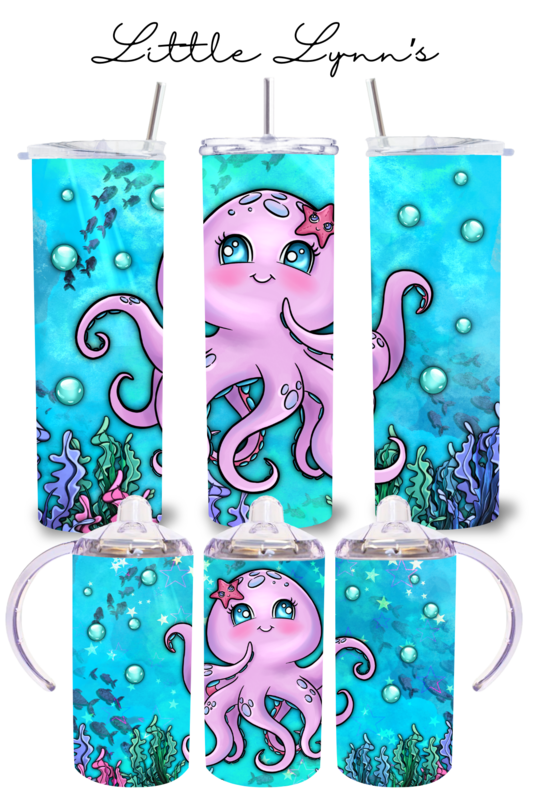 Mama &amp; Me - Cute Octopus