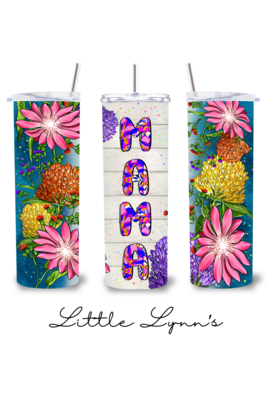 Floral Mama 20oz Tumbler