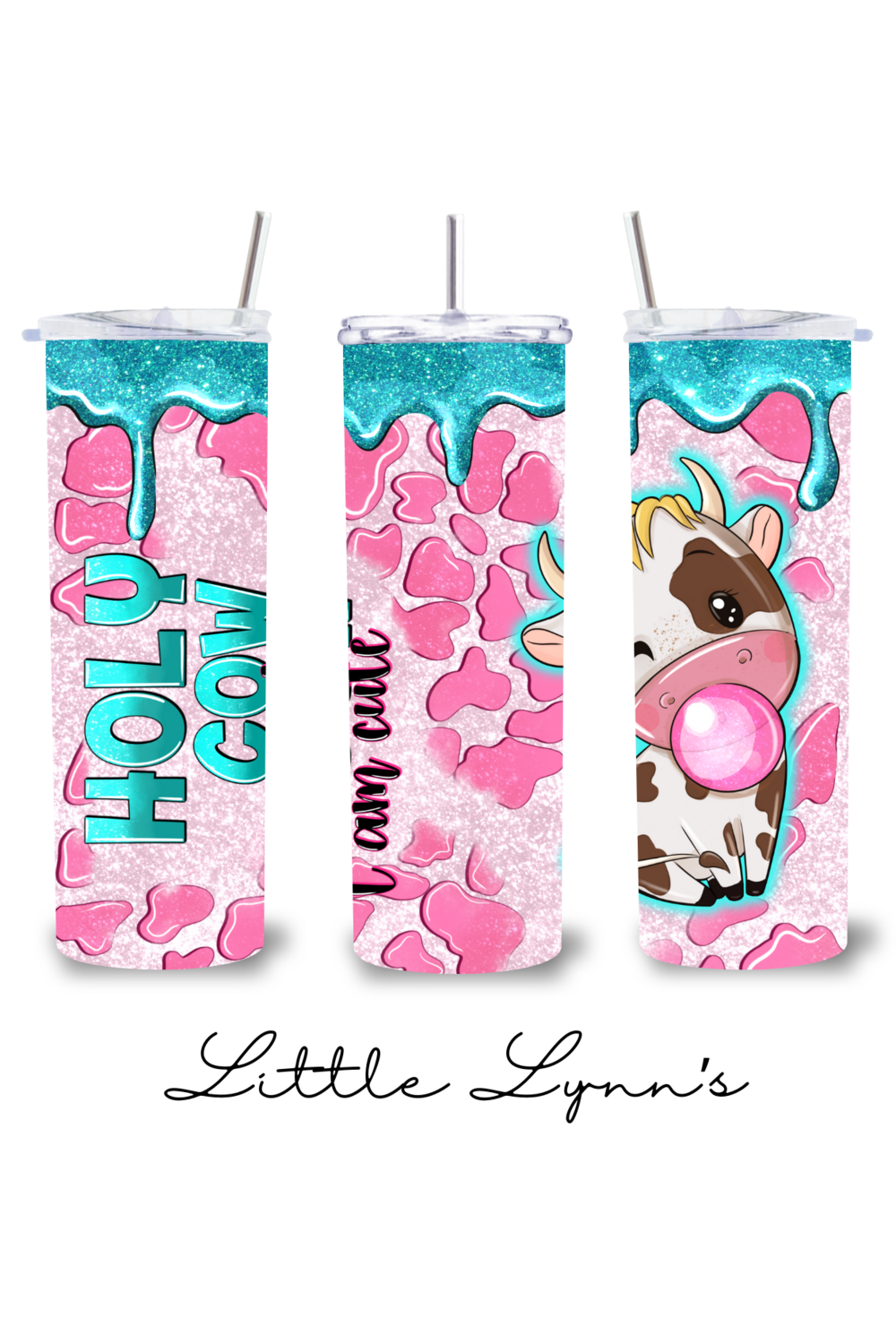 Holy Cow I&#39;m Cute 20oz Tumbler
