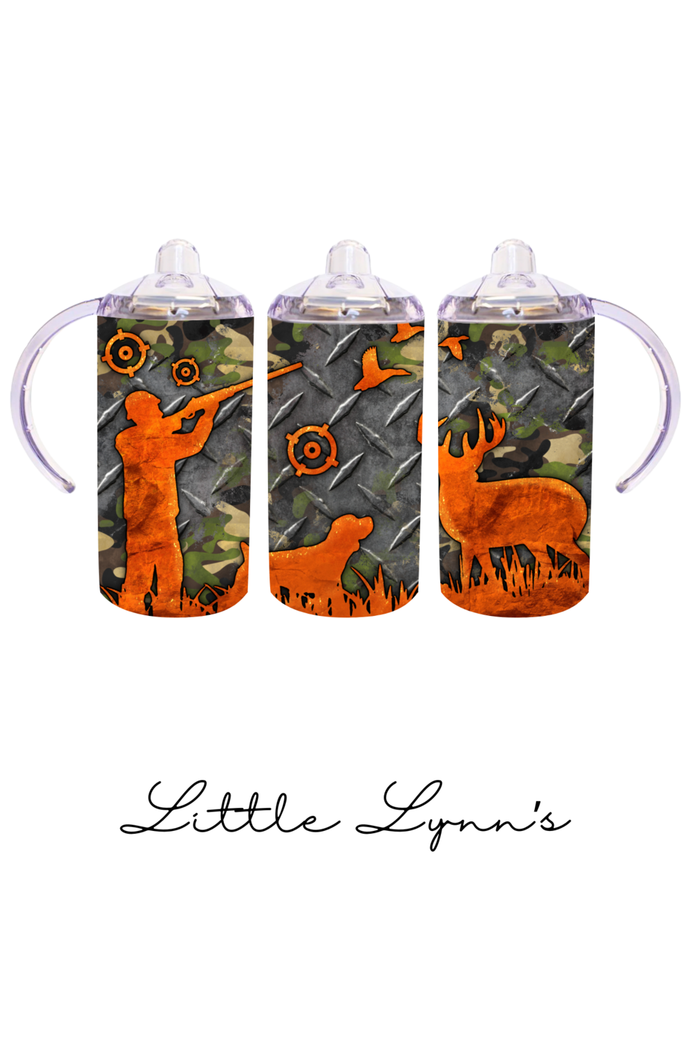 Orange Hunting 12oz Tumbler