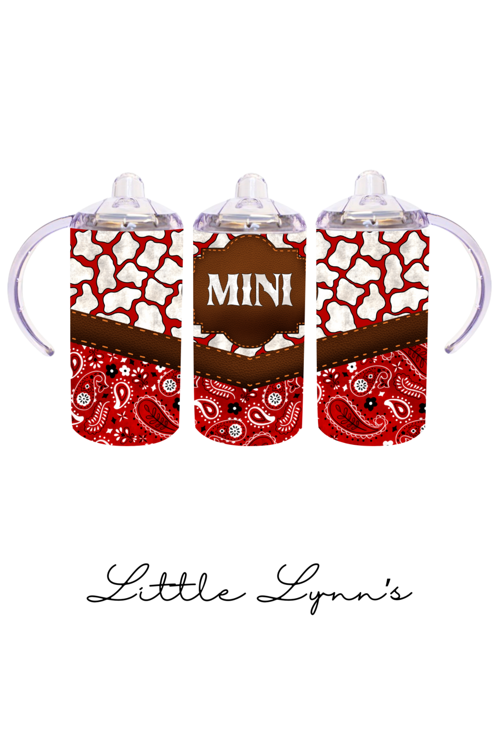Western Paisley Mini 12oz Tumbler
