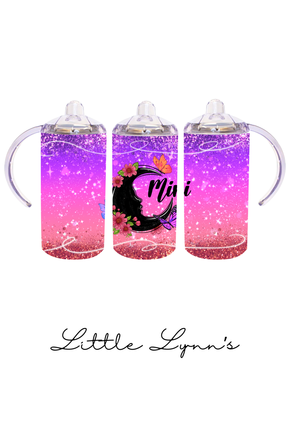 Moon &amp; Butterflies Mini 12oz Tumbler