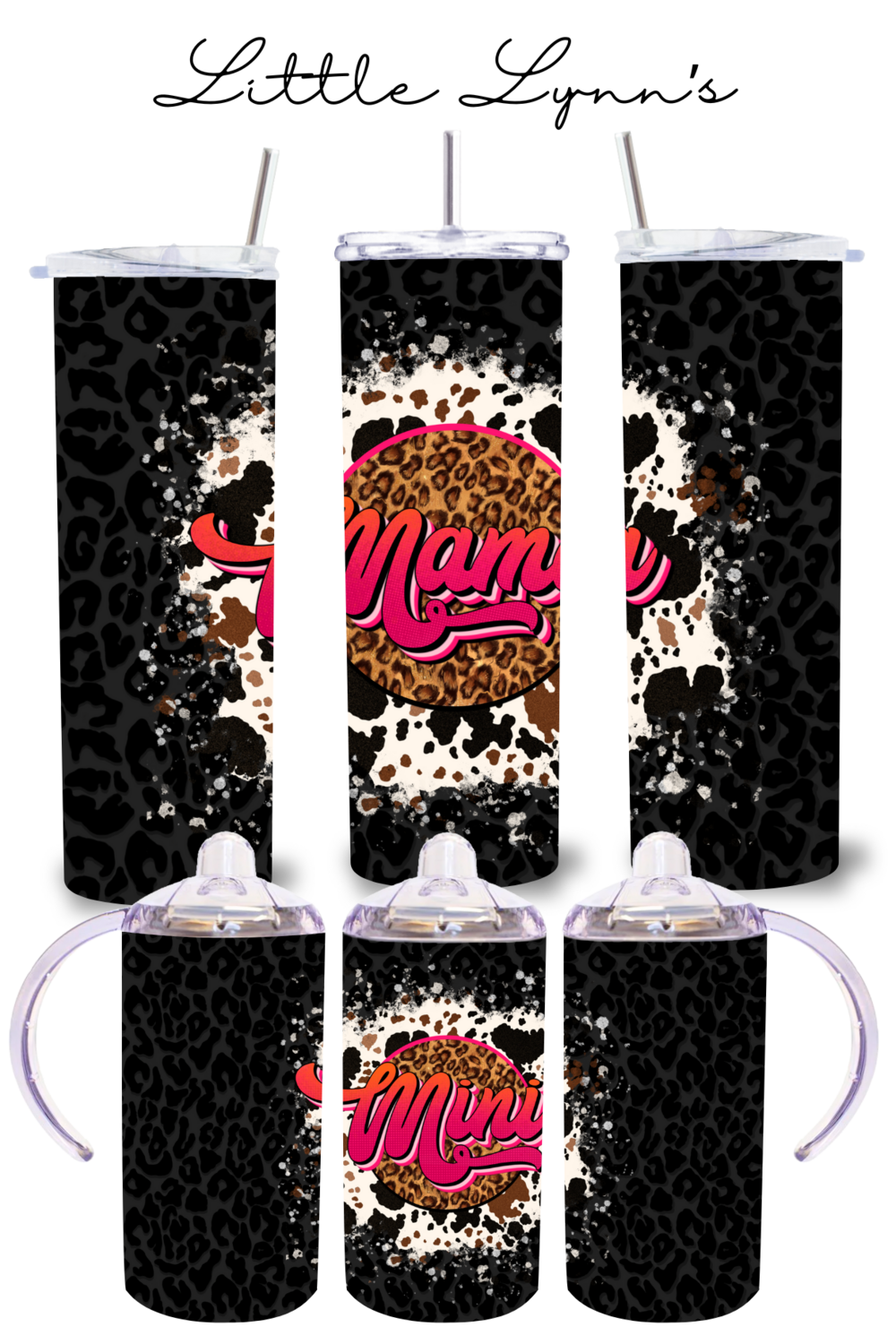 Mama &amp; Me - Retro Cowhide
